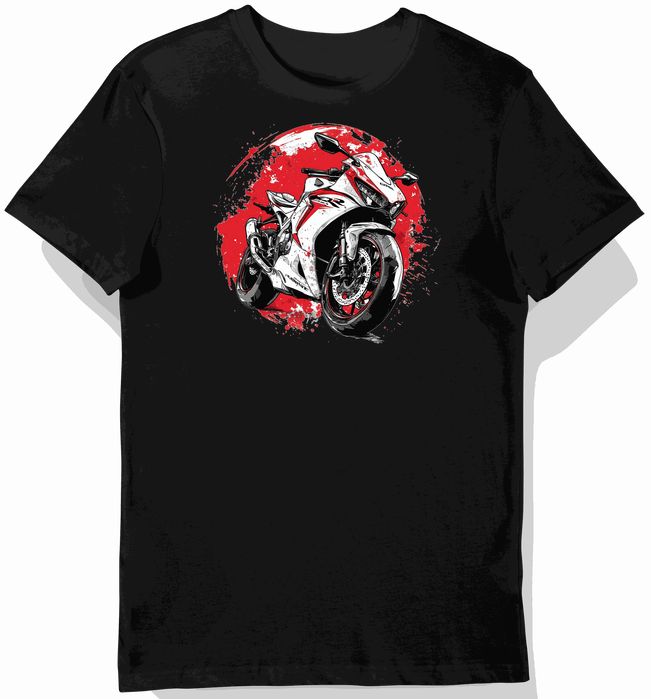 Koszulka męska czarna Szybkość i Styl Honda CBR1000RR 3XL