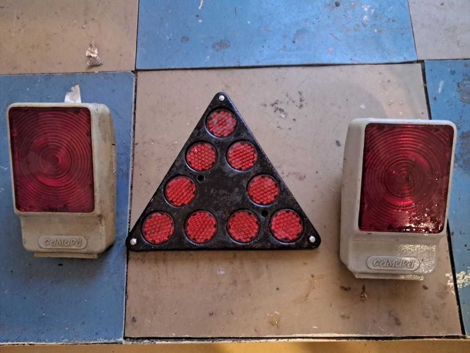 Катафот прицепа СССР и Стоп сигнал 2шт.