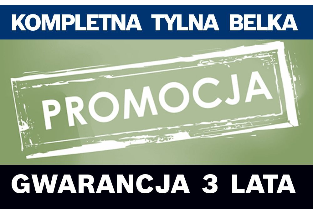 Tylna belka oś Renault Kangoo - 3 lata gwarancji PROMOCJA