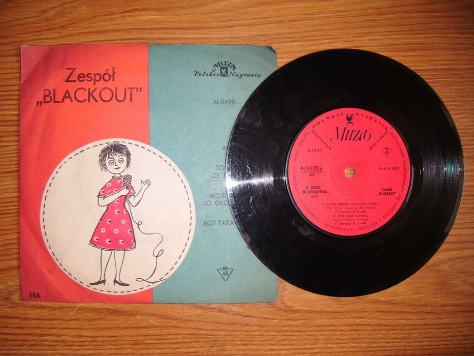 Zespół Blackout - płyta winylowa