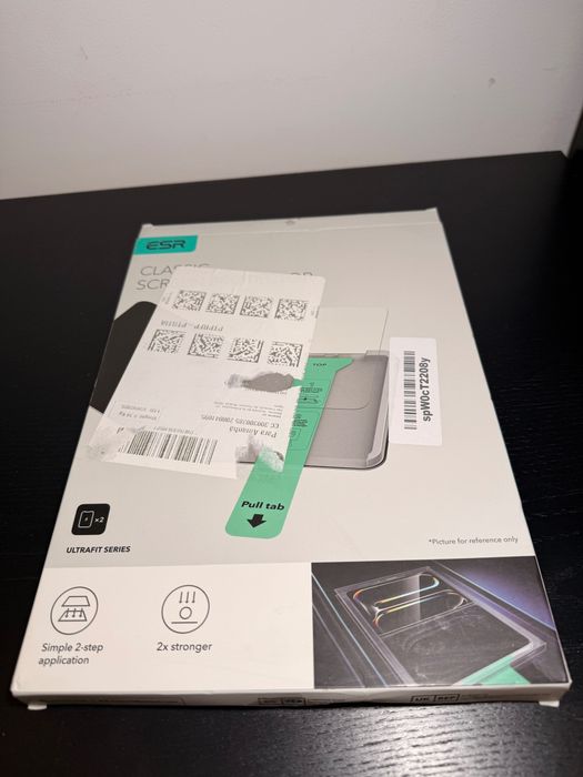 Protetor de ecrã para iPad Pro de 11 polegadas M5/M4 (2025/2024), vidro temperado 9H com bandeja UltraFit, anti-riscos, transparente HD