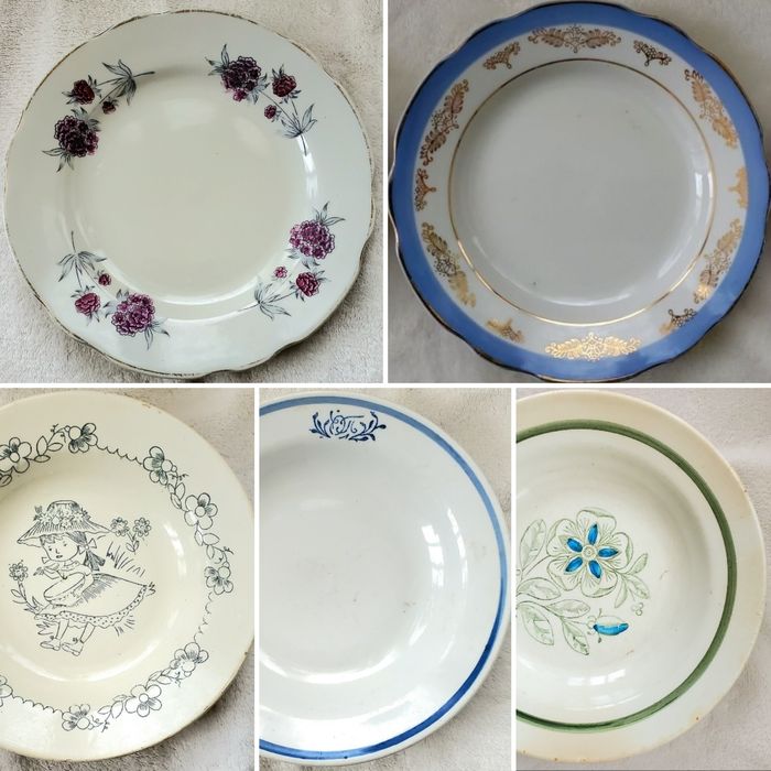 Тарілки ссср Коростень, Чехія радянських часів.