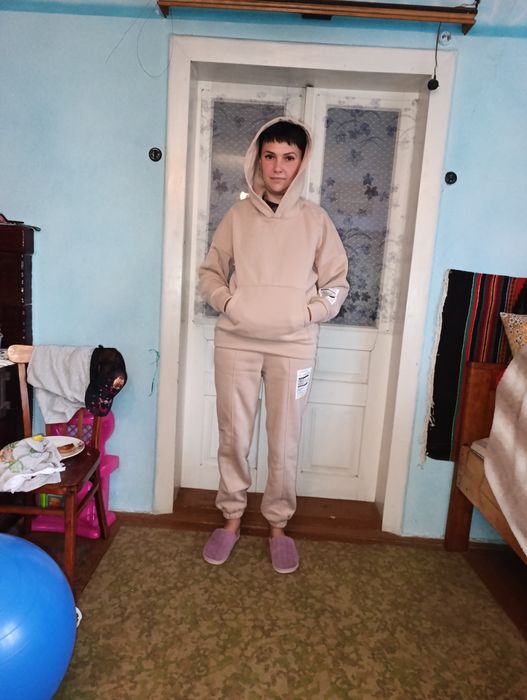 Костюм на флісі беж