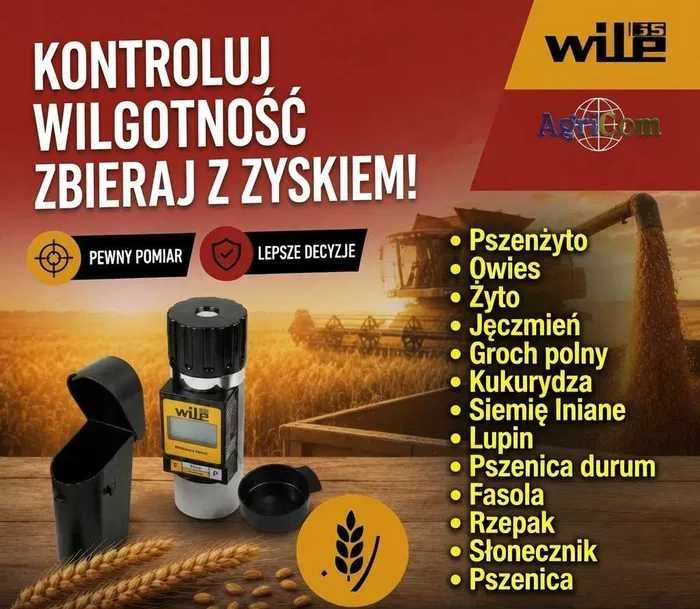 Wilgotnościomierz miernik wilgotności zboża ziarna WILE 55 , KRAMP