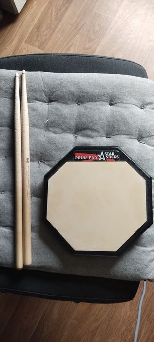 Тренувальний пед для гри на барабані Drumpad Starsticks 128DR