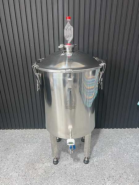 50л Циліндрично Конічний Танк,  ферментер (ЦКТ) для домашнього крафту