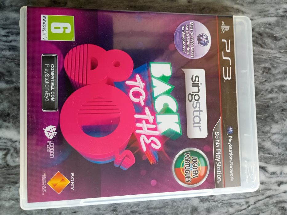 Jogo PS3  Singstar Back to the 80's