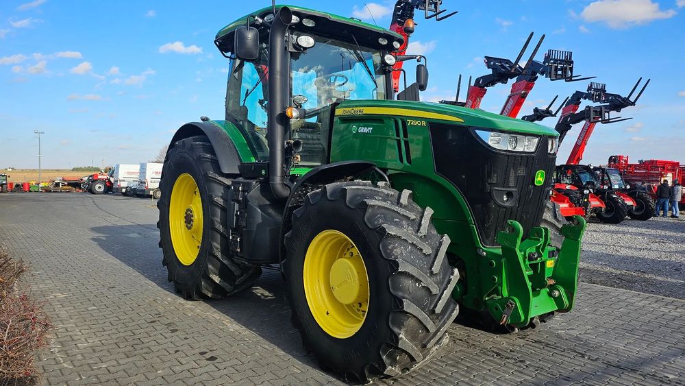 John Deere JD 7290R, AutoPowr 50 km/h, pneumatyka, przedni TUZ i WOM  Finansowanie 0% na 2 lata! Przetestuj ciągnik ZA DARMO! 7270,7280,7310