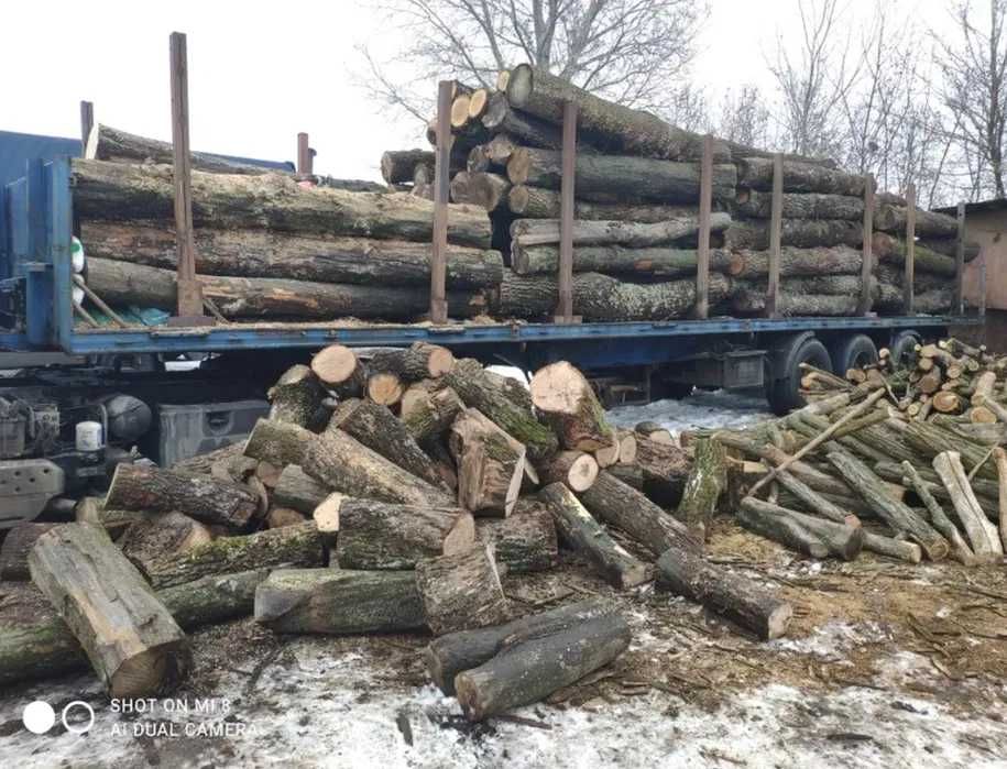 Дрова різних порід. ОПТОМ ТА В РОЗДРІБ.