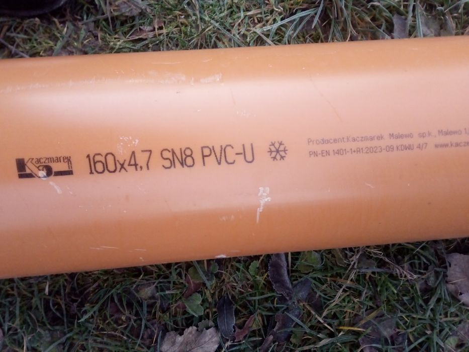 Sprzedam rura kanalizacyjna fi 160