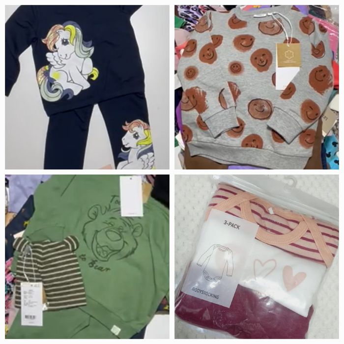 Дитячий сток дитячі речі Європа міні лоти міні опт вибірка роздріб