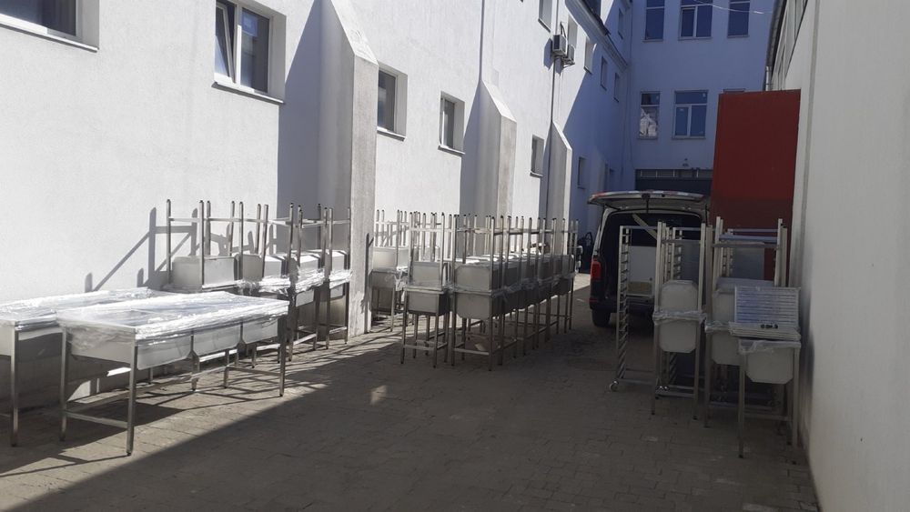 Ванна мийна нержавійка мийка промислова виробнича