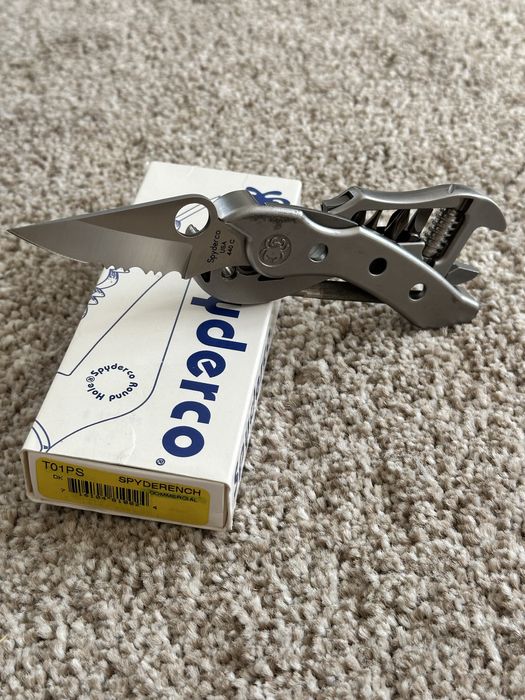 Spyderco Spyderench T01PS 440C USA Multi Tool 2000 рік, Discontinued!