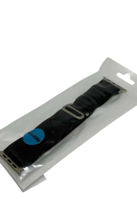 Apple Watch 42/44/45mm Opaska Pasek Regulowany Czarny kod 1611