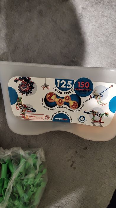 Klocki ZOOB 125 elementów