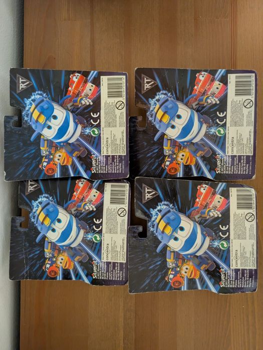NOVOS e SELADOS - Figuras Robot Trains (5U)
