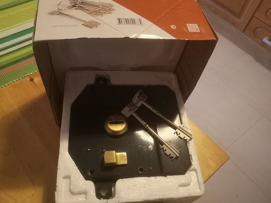 Fechadura de alta segurança de porta de rua