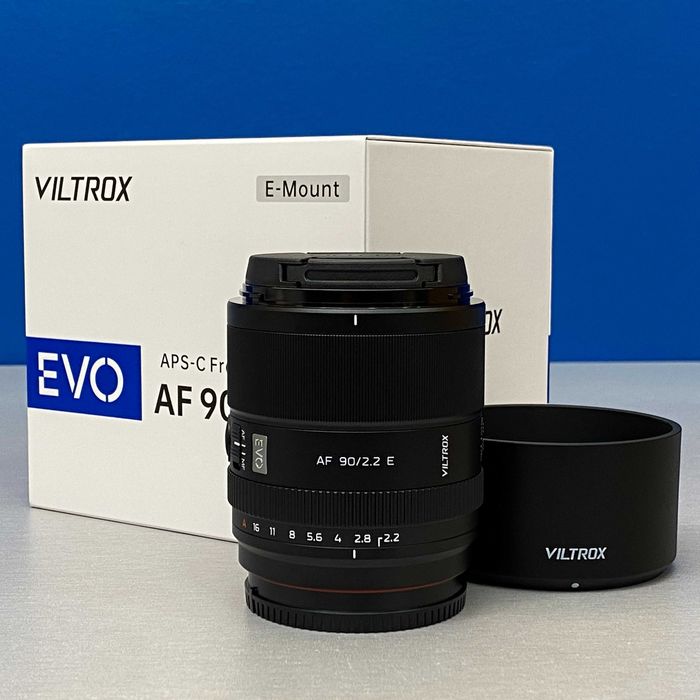 Viltrox AF 90mm f/2.2 EVO | Sony E-Mount | NOVA | 3 ANOS DE GARANTIA