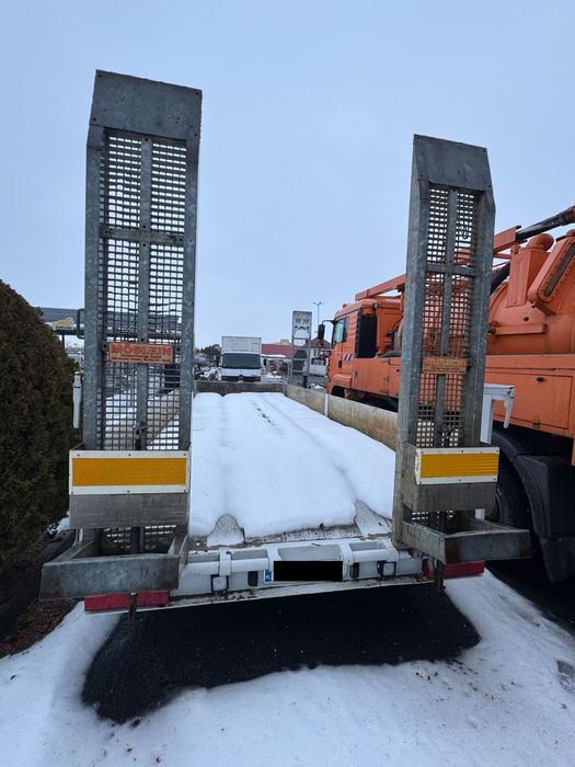 Przyczepa tandem niskopodwoziowa Moslein