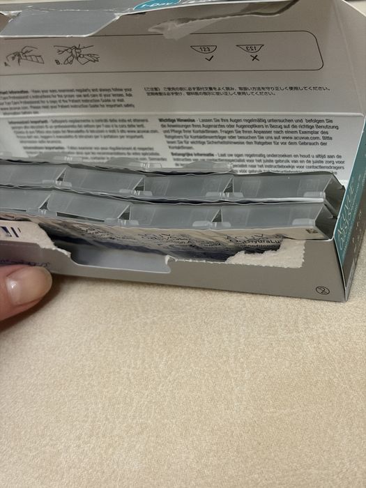 Лінзи для зору 1-Day Acuvue Oasys with HydraLuxe -4.75, 8.5, 24 штуки