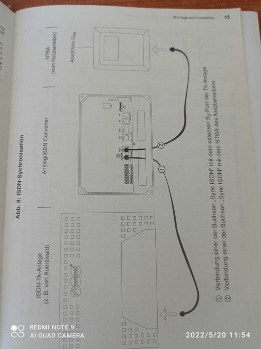 Аналоговый ISDN Converter ISDN модем FritzBox!  та плата ISDN модему F