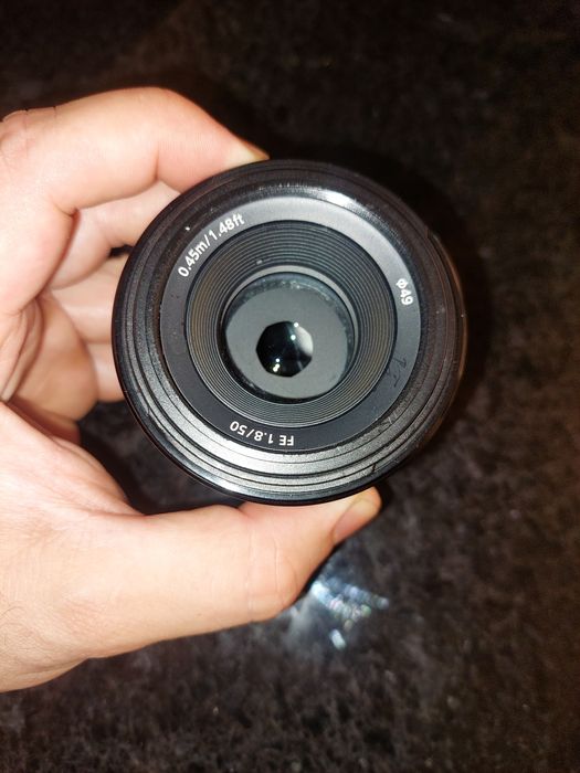 Lente sony sel50f18f