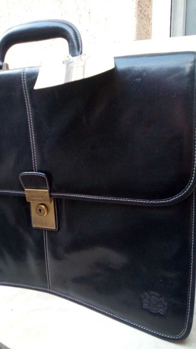 Бізнес подарунок шкіряний портфель Wittchen