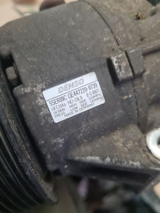 Компресор кондиціонера Toyota Yaris 1.4 d4d Тойота Яріс 2 4472209739