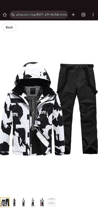 Kurtka zimowa narciarska snowboard