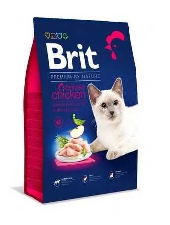 BRIT Sterilized z kurczakiem - sucha karma dla kotów - 1,5 kg
