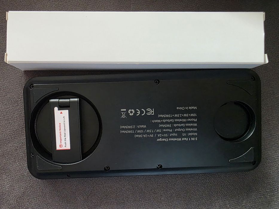 Stacja ładująca 3w1