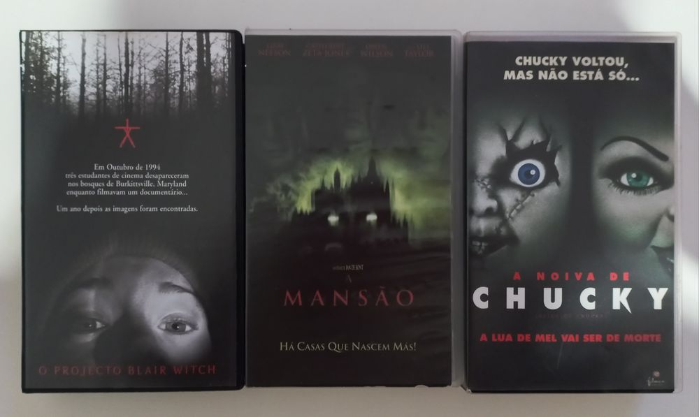 Cassetes de vídeo VHS várias