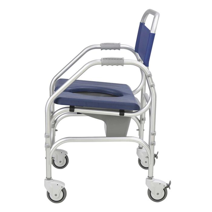 Cadeira de banho e sanitária com rodas Pacific - NOVA Envio Gratuito