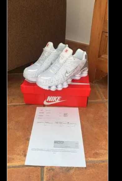 Nike Shox TL Białe buty sportowe R.45