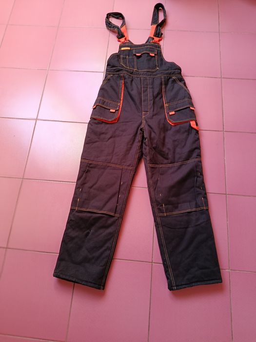 Nowe ocieplane spodnie robocze