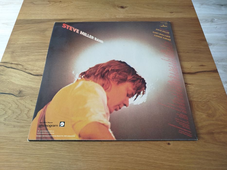 Steve Miller Band winyl.