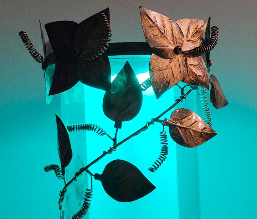 Lampka nocna, retro, LED RGB