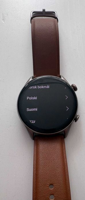 Smartwatch Amazfit GTR 3 PRO | Skórzany pasek