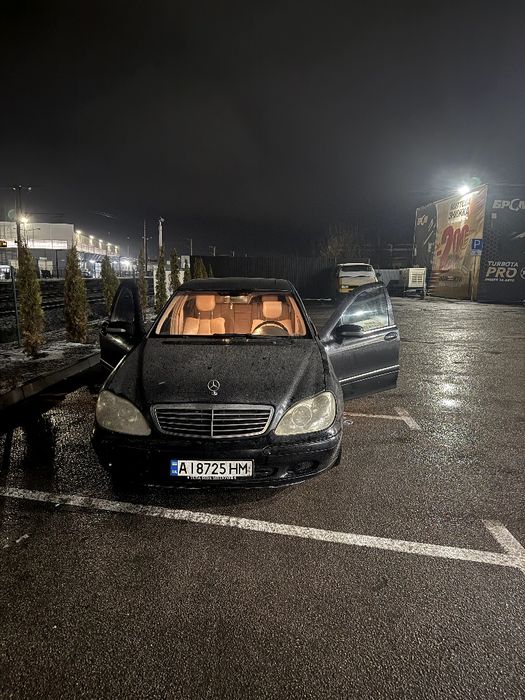 Mercedes w220 s500 на пружинах