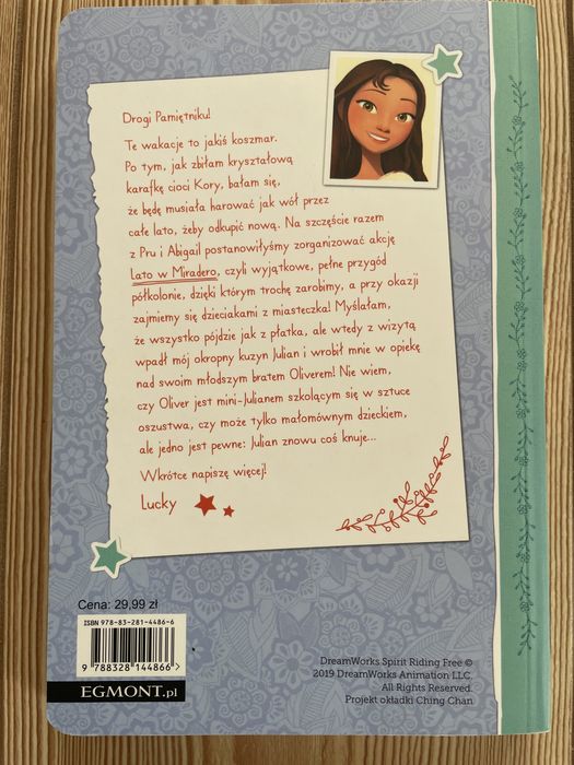 Spirit - Pamiętnik Lucky - Stacia Deutsch - wyd. Egmont