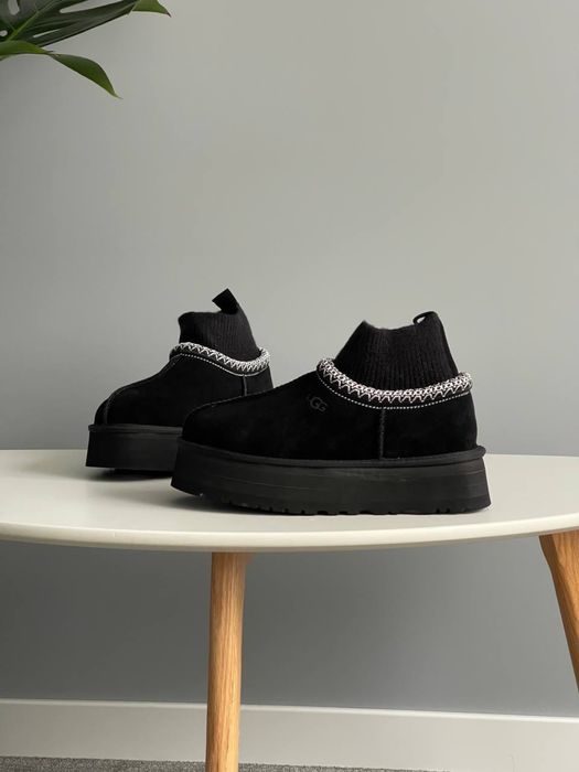 Buty UGG tasman platform sock black