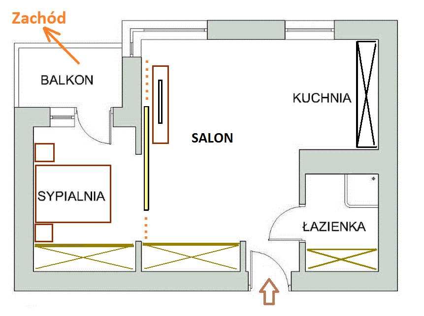 Metro Stokłosy, 2 pokoje, 37 m2, ustawne, budynek 2008r. Bezpośrednio.