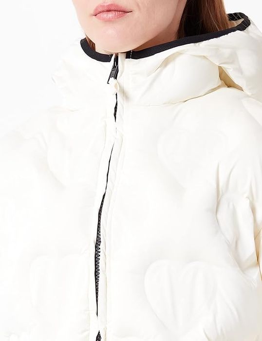 Płaszcz pikowany logo Love Moschino 36