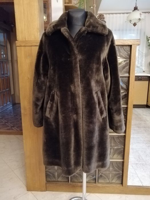 Futerko sztuczne, 44-46 brąz