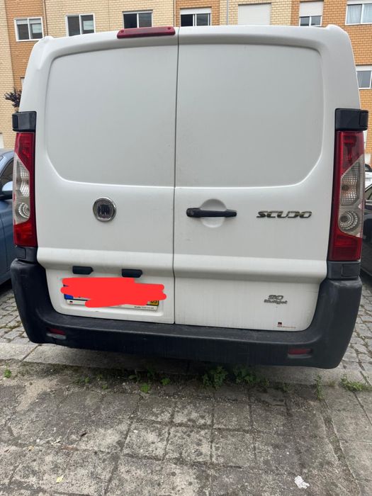 Fiat Scudo 2008 3 lugares Multijet 1.6 90cv, muito conservada e Baú alcatifado