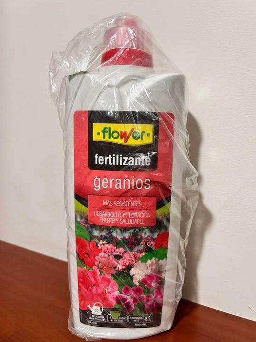 Pelargonie nawóz