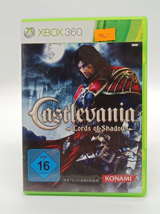 castlevania: lords of shadow xbox 360 pudełkowa