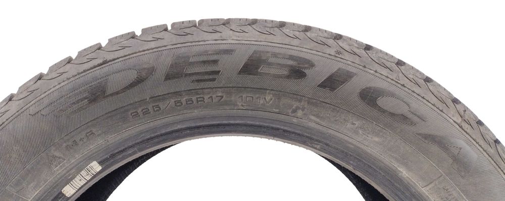 4x 225/55 R17 Dębica HP2 opony zimowe 8 mm / 23r.  montaż kurier