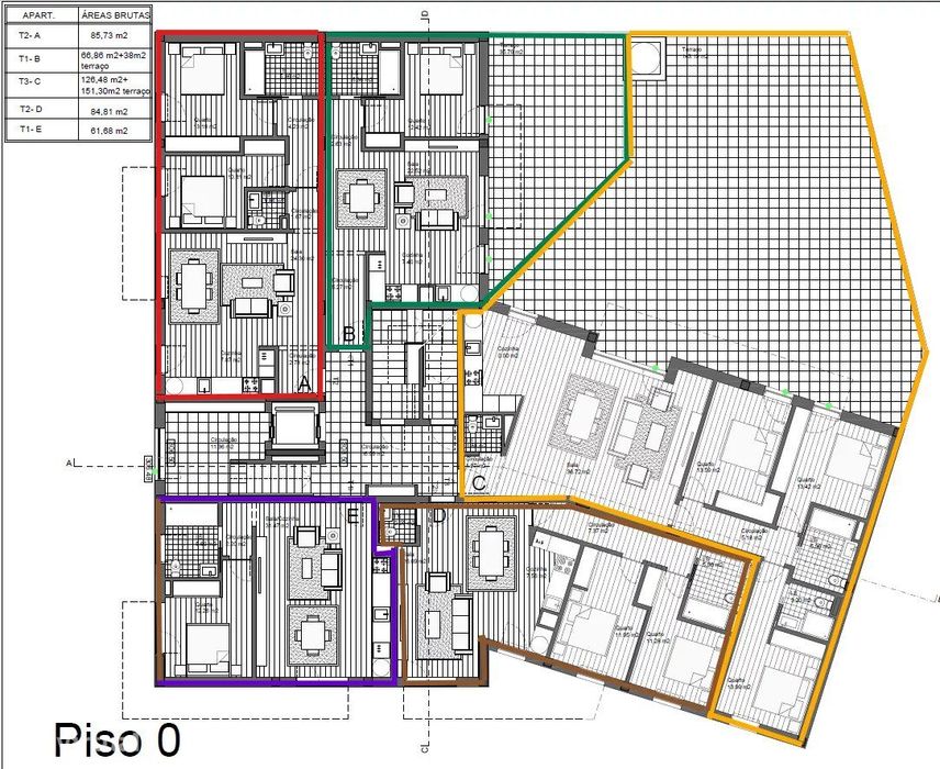 Apartamento T1 moderno em Carregal do Sal