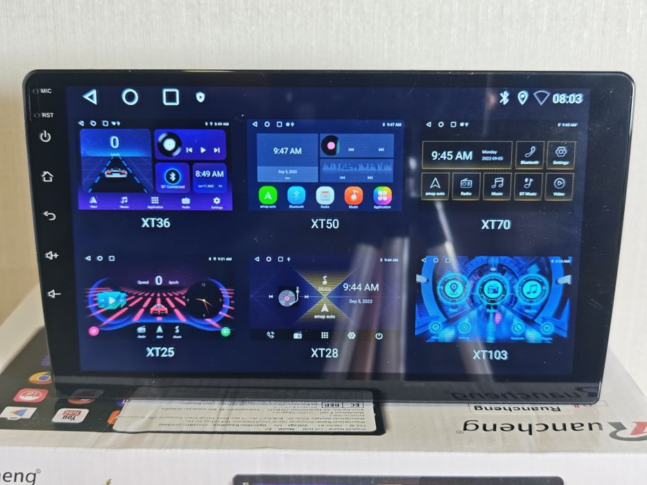 Магнитола 9" 4/64гб с Carplay и Android auto с Куллером